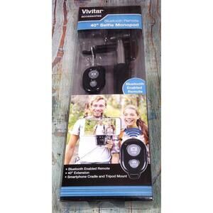 Vivitar Bluetooth Remote 40" Selfie Monopod‎